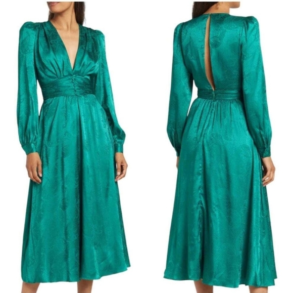Ronny Kobo Collection Dresses & Skirts - Ronny Kobo Collection Teal Midi Dress
